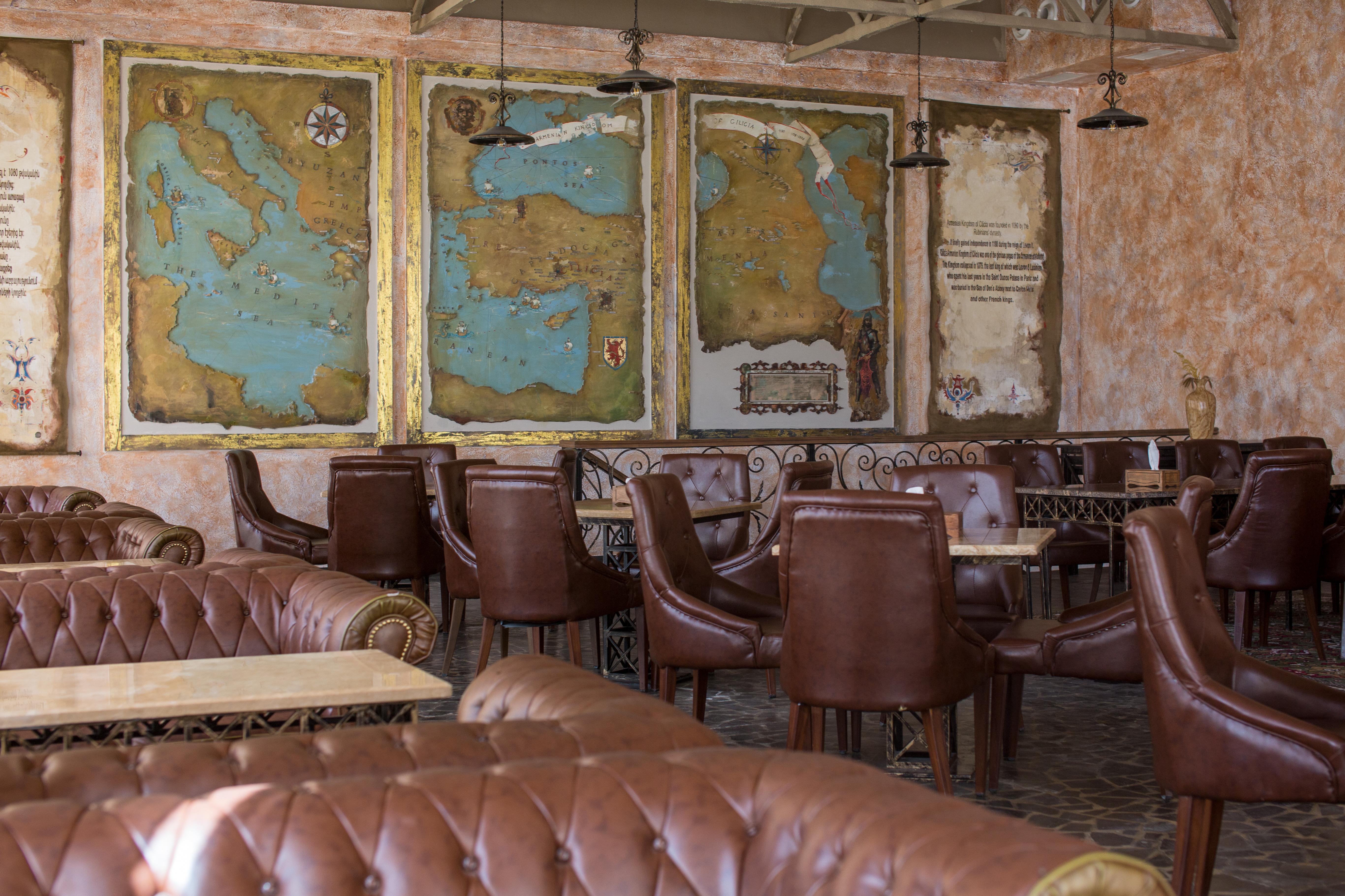 Caucasus Hotel Kasagh Luaran gambar Interior of the restaurant