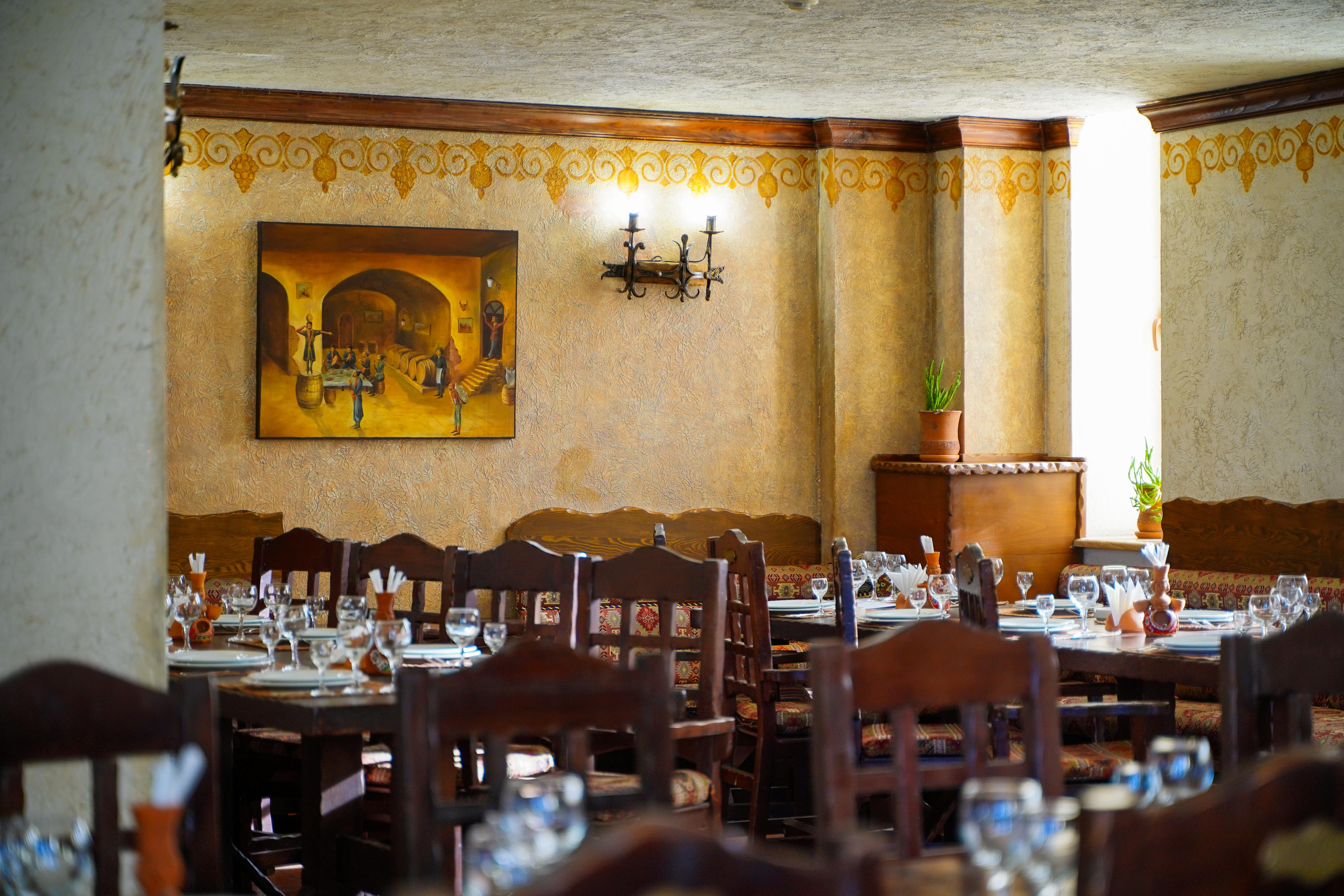 Caucasus Hotel Kasagh Luaran gambar Restaurant in Tbilisi