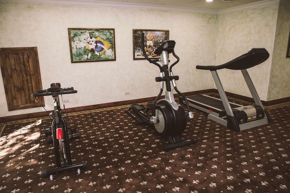 Caucasus Hotel Kasagh Luaran gambar A home gym